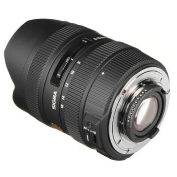 Sigma 8-16mm f/4.5-5.6 DC HSM lenzen voor Nikon