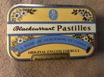 Blikken doosje Blackcurrent Pastilles, Gebruikt, Ophalen of Verzenden