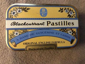 Boîte en étain Blackcurrent Pastilles, Enlèvement ou Envoi, Utilisé