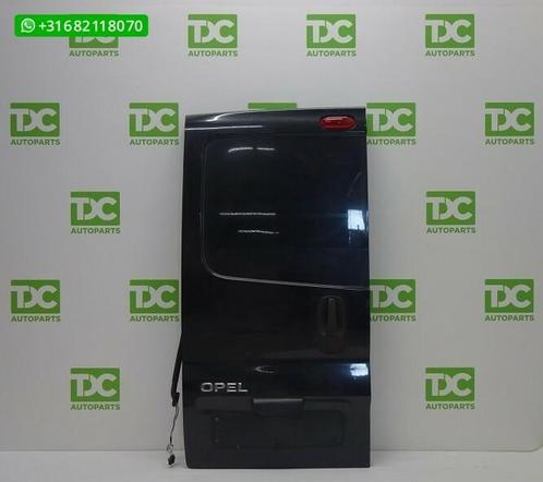 Opel Vivaro '01-'14) Achterdeur links dicht zwart, Auto-onderdelen, Carrosserie, Deur, Opel, Achter, Links, Gebruikt, Ophalen of Verzenden