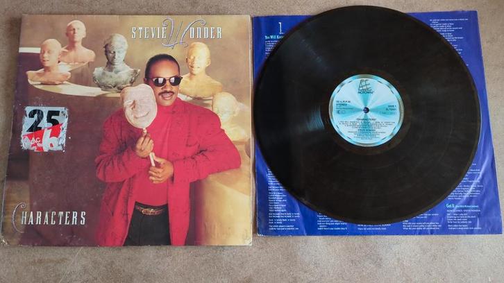 Stevie Wonder – Characters
Lp, Cd's en Dvd's, Vinyl | R&B en Soul, Gebruikt, Ophalen of Verzenden