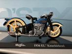 Modèle Harley-Davidson 1936 EL Knucklehead 1:18, Hobby & Loisirs créatifs, Comme neuf, Enlèvement ou Envoi