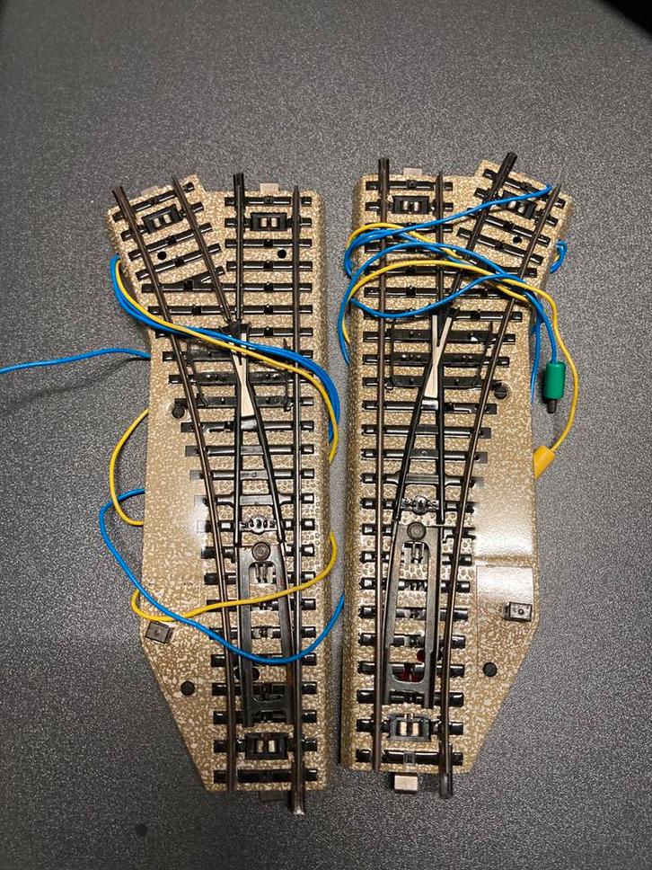 MARKLIN RAILS SCHAKELAARS KRUISEN VINTAGE LOT, Hobby en Vrije tijd, Modeltreinen | H0, Rails, Ophalen of Verzenden