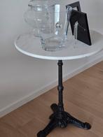 Belle table de bistrot diamètre 60 cm hauteur 71 cm prix 30e, Enlèvement ou Envoi, Utilisé, Rond, Autres matériaux