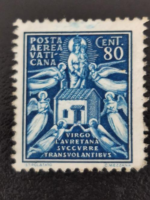 Vaticaanstad 1938 - Heilig huis van de Maagd Maria, Postzegels en Munten, Postzegels | Europa | Italië, Gestempeld, Ophalen of Verzenden
