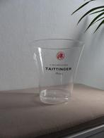 Seau en PVC transparent Taitinger - bon état, Collections, Vins, Comme neuf, Autres types, Enlèvement ou Envoi