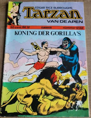 Oude comic: Tarzan van de apen: Koning der gorilla's