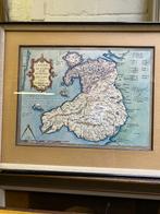 Kaart van Wales, Antiquités & Art, Art | Peinture | Classique, Enlèvement ou Envoi