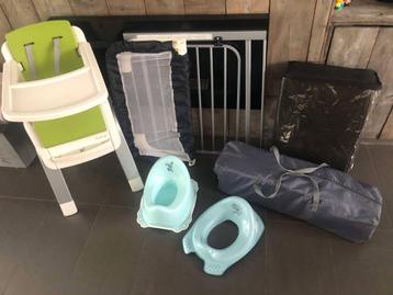 Baby spullen set (was van kleinkind) beschikbaar voor biedingen