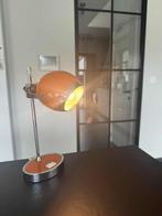 Iconische eye ball lamp, vintage, Huis en Inrichting, Lampen | Tafellampen, Ophalen, Zo goed als nieuw, Metaal, Vintage