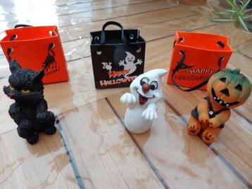Figurines Halloween (3 pièces) (NEUF) beschikbaar voor biedingen