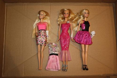 Mattel barbie lot8, Verzamelen, Poppen, Gebruikt, Pop, Ophalen of Verzenden