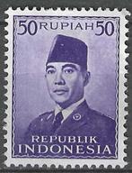 Indonesie 1953 - Yvert 71 - President Sukarno (ZG), Verzenden, Postfris
