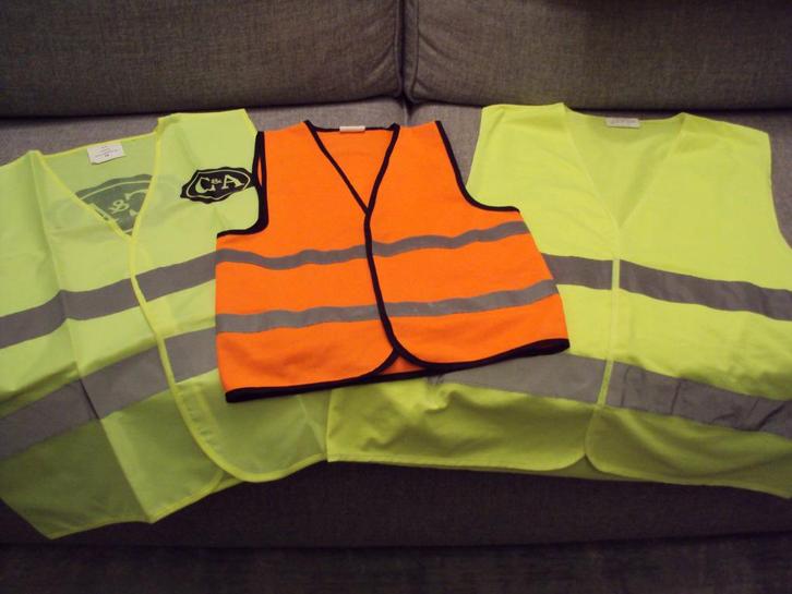 Fluohesjes voor groot en klein, Fietsen en Brommers, Fietsaccessoires | Fietskleding, Ophalen of Verzenden