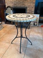 Table extérieur en céramique, Jardin & Terrasse, Tables de jardin, Enlèvement, Utilisé, Rond, Autres matériaux