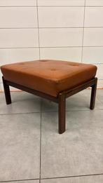 Mooie jaren 70 cognac kleur hocker! ( Breda), Antiek en Kunst, Ophalen