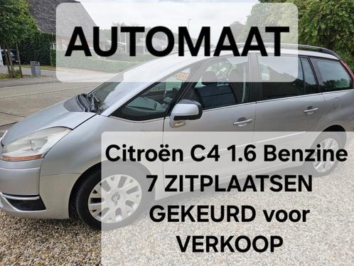 C4 Automaat/7zit/1.6 benzine/Bj 2010/211000 km.GEKEURD, Auto's, Citroën, Particulier, C4, Cruise Control, Trekhaak, Benzine, Automaat