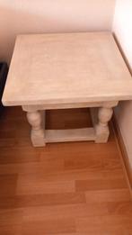 Houten bijzet tafel, Ophalen