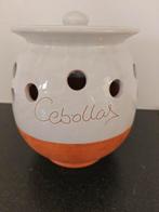 Uienpot in porselein, Ophalen