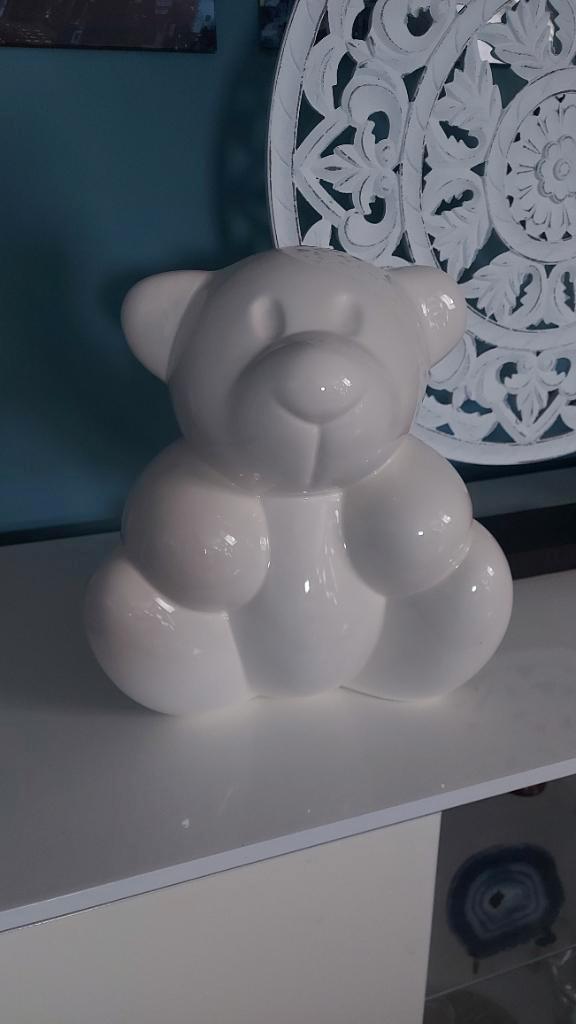 Grote berenfiguur - Royal Boch Handcrafted, Verzamelen, Beelden en Beeldjes, Zo goed als nieuw, Dier, Ophalen of Verzenden