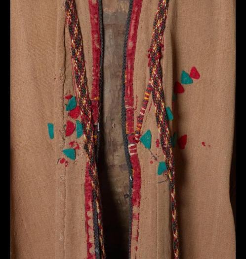 Antieke Camel Hair Chapan, jas, jas uit Turkmenistan, Antiquités & Art, Tapis & Textile, Enlèvement