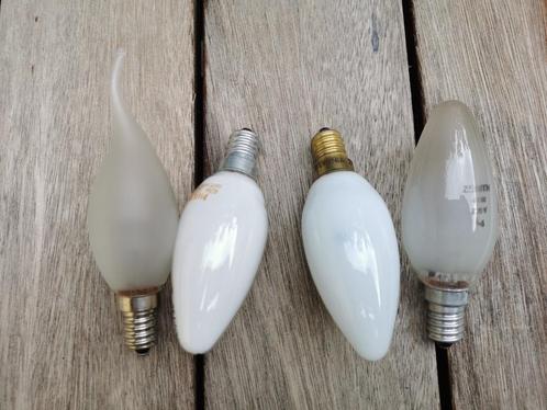 4x Kaarslamp gloeilamp 25W en 40W E14. Prijs/set., Huis en Inrichting, Lampen | Losse lampen, Zo goed als nieuw, Gloeilamp, E14 (klein)