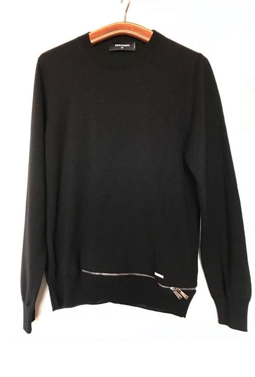 DSQUARED2 Sweater Pull over - 100% Laine - Made in Italy XS, Kleding | Heren, Truien en Vesten, Zo goed als nieuw, Maat 46 (S) of kleiner
