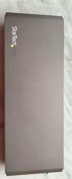 Dock StarTech Thunderbolt 3 – 2 écrans 4K, Computers en Software, Dockingstations, Ophalen, Nieuw, Star tech .com, Docking station