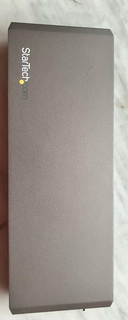 Dock StarTech Thunderbolt 3 – 2 écrans 4K, Computers en Software, Dockingstations, Nieuw, Docking station, Laptop, Ophalen