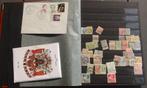 Album de timbres A4 (25) timbres belges, époques, Enlèvement ou Envoi