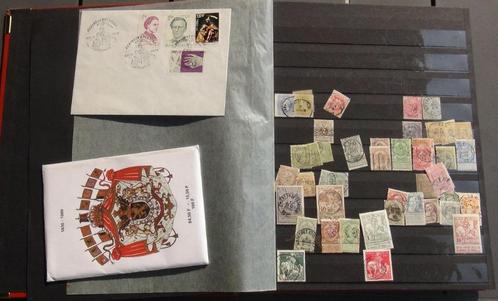 Album de timbres A4 (25) timbres belges, époques, Timbres & Monnaies, Timbres | Europe | Belgique, Enlèvement ou Envoi