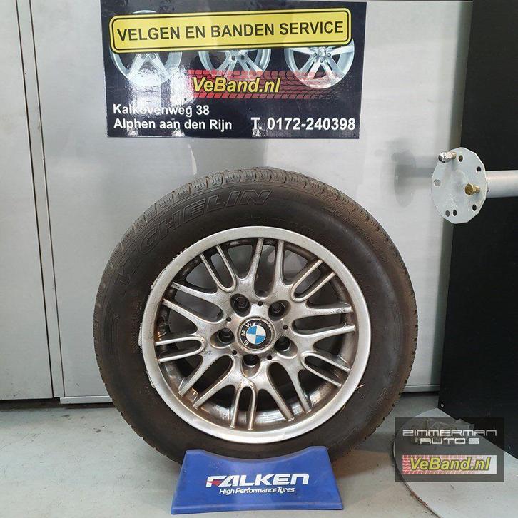 Winterbanden met velgen BMW 5-serie, Autos : Pièces & Accessoires, Pneus & Jantes, Pneus et Jantes, Pneus hiver, 16 pouces, 225 mm