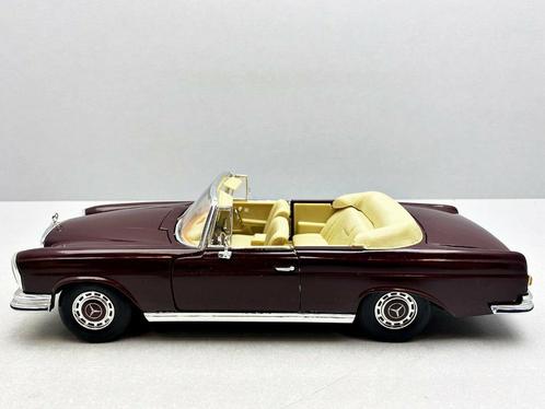 MERCEDES BENZ 280 SE Cabrio 1966 1/18 MAISTO PRESTIGE Neuve, Hobby en Vrije tijd, Modelauto's | 1:18, Nieuw, Auto, Maisto, Ophalen of Verzenden