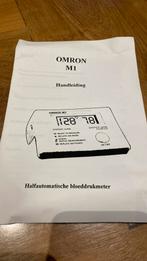Bloeddrukmeter omron M1. Halfautomatische bloeddrukmeter, Divers, Enlèvement ou Envoi