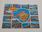 Oude postkaart Mallorca - landkaart, Ophalen of Verzenden, Gelopen, Spanje