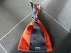 grijze met oranje fleece muts maat +/- 6 - 12 jaar, Kinderen en Baby's, Kinderkleding | Mutsen, Sjaals en Handschoenen, Gebruikt