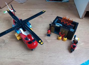 Hélicoptère Lego City "Unité de secours des pompiers" 60108 beschikbaar voor biedingen