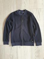 donkerblauwe cardigan Gymp maat 134, Kinderen en Baby's, Kinderkleding | Maat 134, Trui of Vest, Ophalen of Verzenden, Zo goed als nieuw