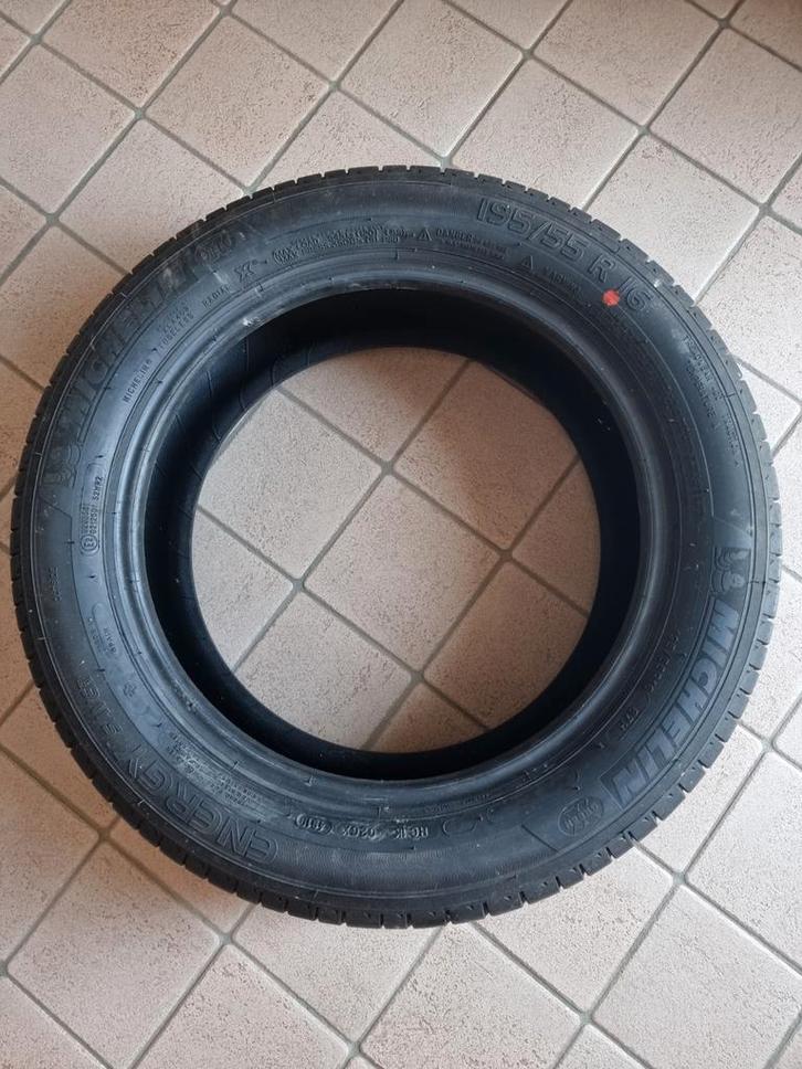 2 Pneus Michelin 195/55/R16 87H, Auto-onderdelen, Banden en Velgen, Band(en), Zomerbanden