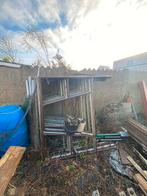 Kaderstelling met kruisen 1,50 x 1,50 ( ongeveer 100 m2, Enlèvement, Utilisé, Échafaudage de façade, 5 mètres de hauteur ou plus