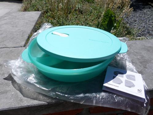 Tupperware Crystalwave hemelsblauw turquoise nieuw vak, Huis en Inrichting, Keuken | Tupperware, Nieuw, Bak of Kom, Blauw, Wit