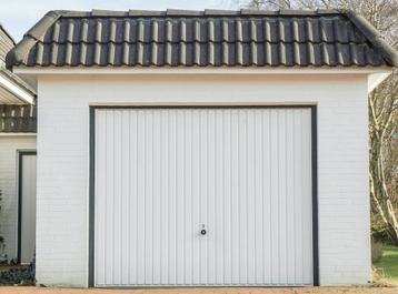 garagepoort kantelpoort manueel WIT beschikbaar voor biedingen