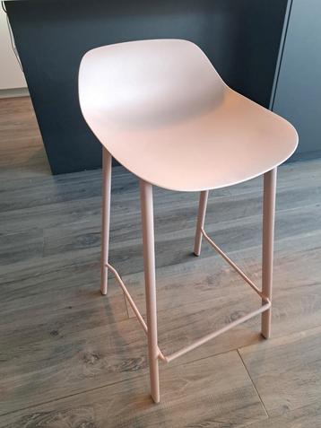 3x Barkruk Perfecta Louise 65cm oud Holland roze beschikbaar voor biedingen