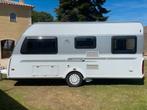 Mooie 4 persoons caravan Knaus 470 met mover, rondzit, Schokbreker, Rondzit, Bedrijf, Knaus