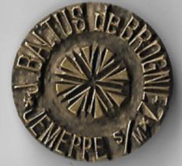Unieke oude stempel J. BALTUS de BROGNIEZ *JEMEPPE S/M* beschikbaar voor biedingen