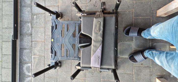 Zitkist Matrix s36 pro + matrix frontbar, Watersport en Boten, Hengelsport | Witvissen, Zo goed als nieuw, Ophalen