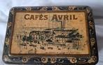 Oud koffieblik Avril, Verzamelen, Ophalen of Verzenden, Koffie