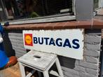 Ancien panneau d'affichage en émail SHELL, Enlèvement ou Envoi