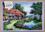Puzzel Puzzle 1.000 st "Beautiful cottage", Comme neuf, 500 à 1500 pièces, Puzzle, Enlèvement ou Envoi