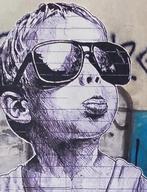 BANKSY: lithografie XXL afmetingen: 56 bij 76 cm, Antiek en Kunst, Ophalen of Verzenden
